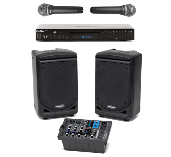 Karaoke System (300 Watt, Ultra Portable)