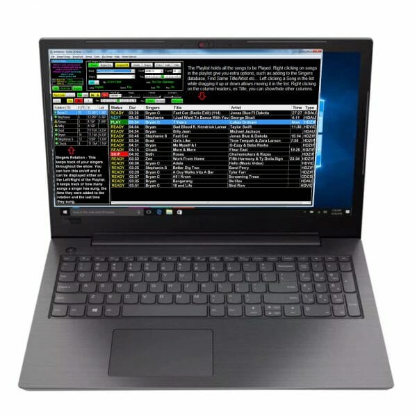 Karaoke Laptop