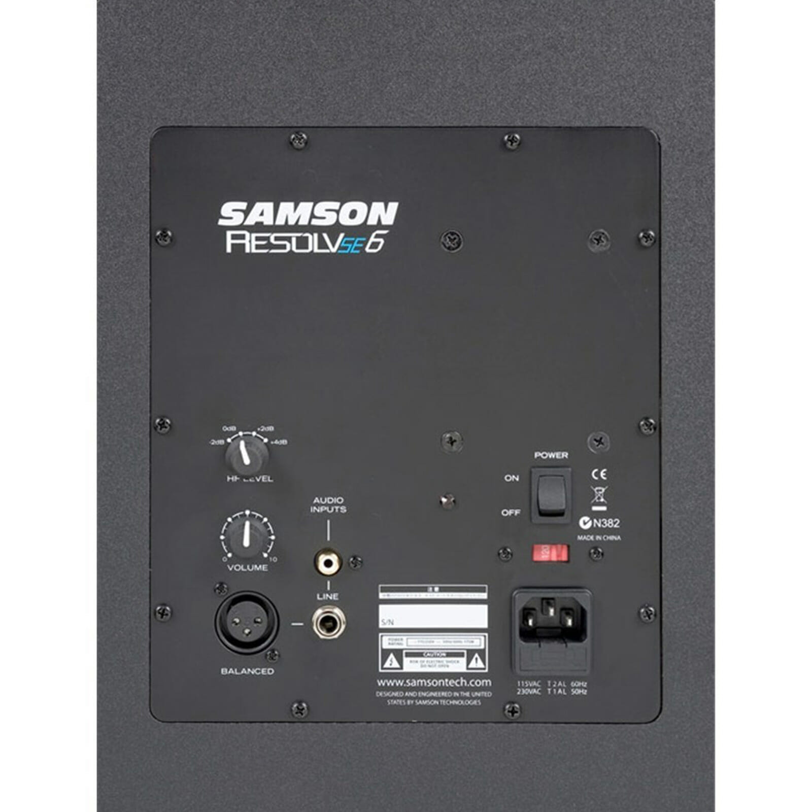 Samson 6" Powered Monitor (SINGLE) Resolve SE6 - Image 2