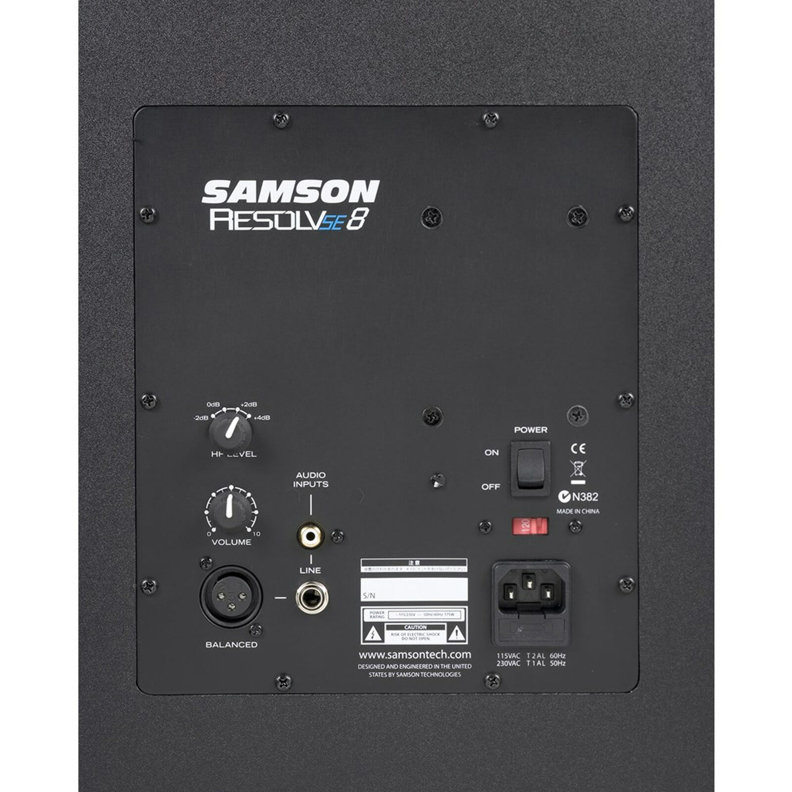 Samson 8" Powered Monitor (SINGLE) Resolve SE8 - Image 2