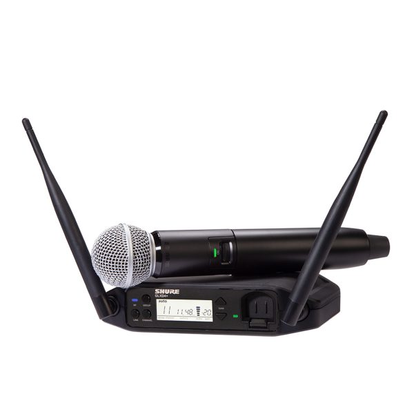 Shure Wireless Digital Handheld System (GLXD2+; SM58 Mic; GLXD4+)