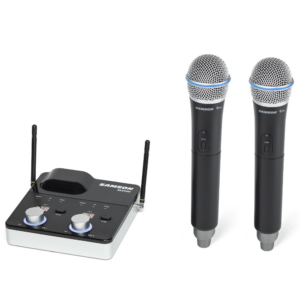 Samson Dual UHF Tabletop Wireless Handheld System