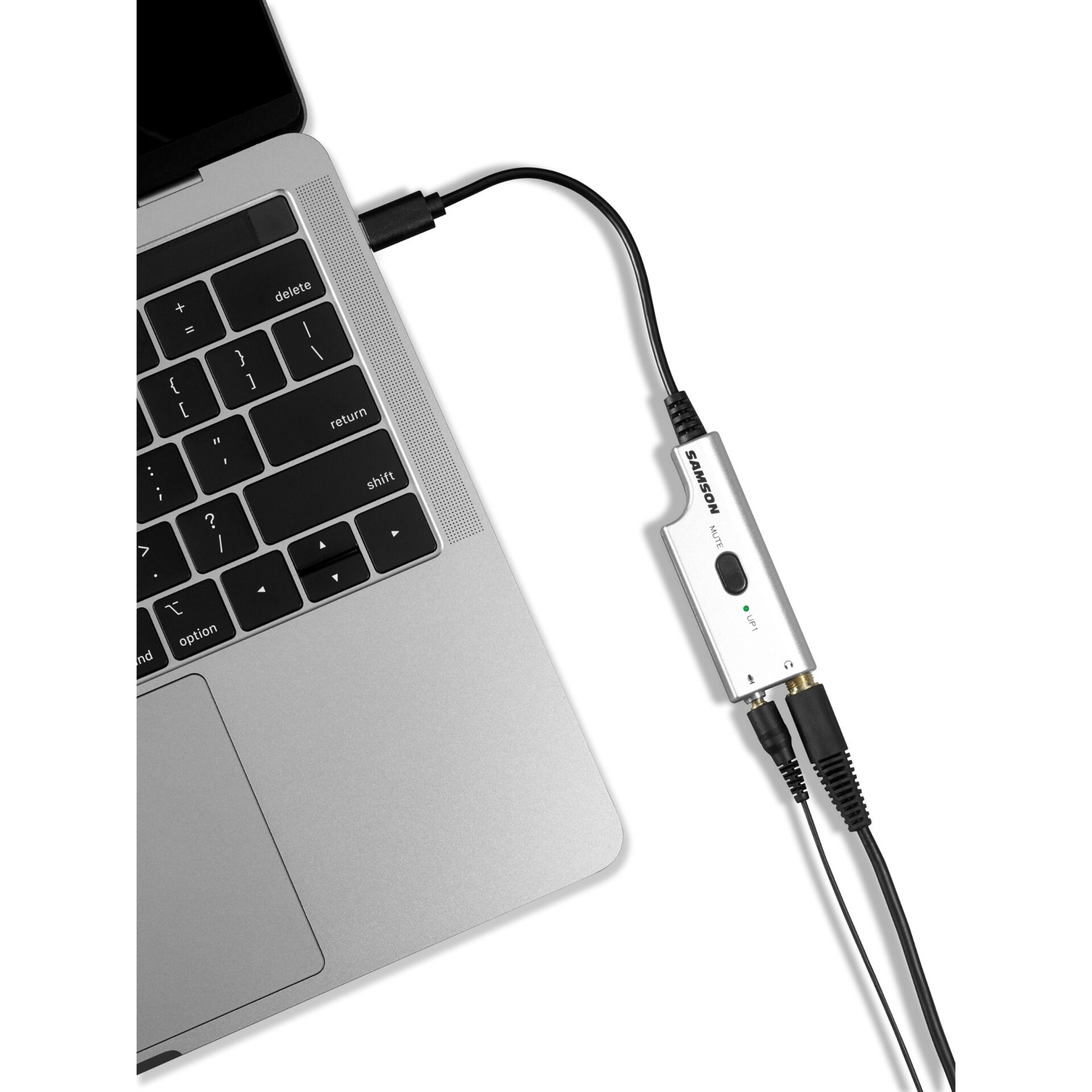 Samson Lavalier Microphone with USB adapter LMU1 - Image 2